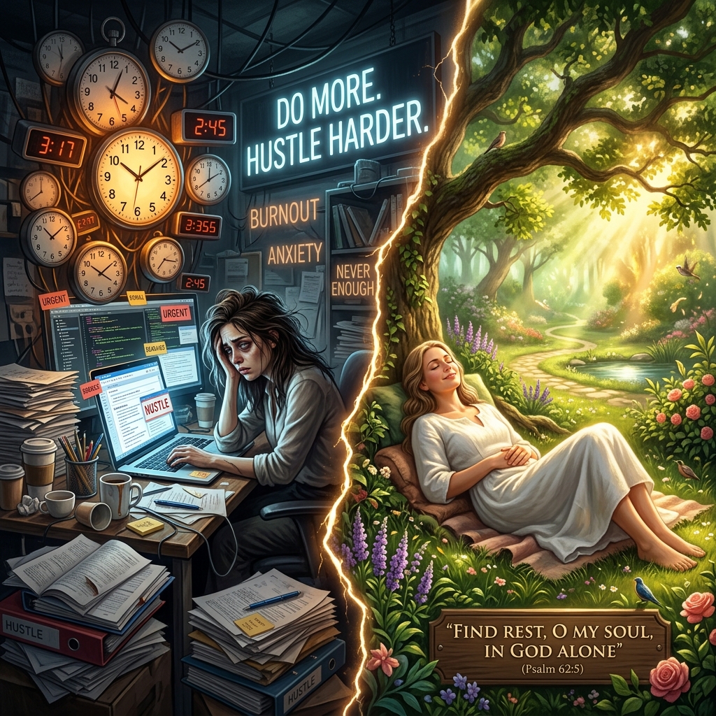 Salmo 127: A Mentira do "Trabalhe Enquanto Eles Dormem" e a Cura Para o Burnout